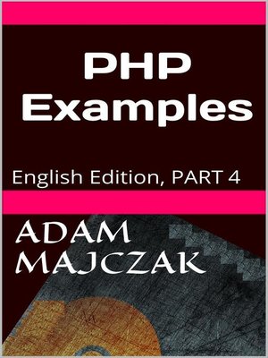 cover image of PHP Examples Part 4